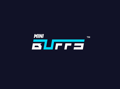 Mini Buffs branding design illustration logo logo type modern simple