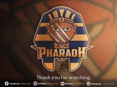 Logo Design (Mascot logo ) - Pharaoh art design graphic illustration illustrator logo logotype mascot photoshop