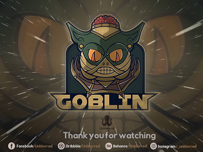 Logo Design (Mascot logo ) - Goblin art design graphic illustration illustrator logo logotype mascot photoshop