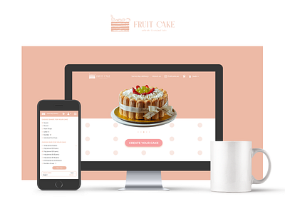 E-commerce website for FruitCake light