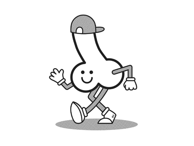Happy Chappy by Mark Luke Grant | Dribbble | Dribbble