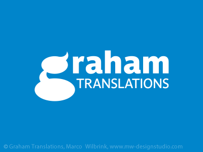 Graham Translations branding g graham icon identity languages logo speech bubble translation