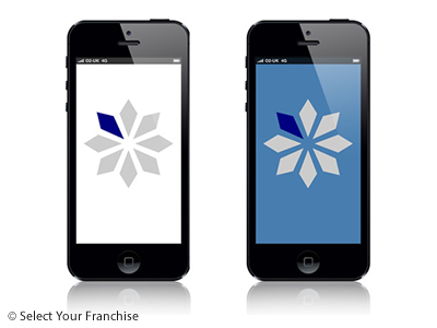 Franchise Icon Presentation design franchise graphic icon identity logo presentation select star symbol visual