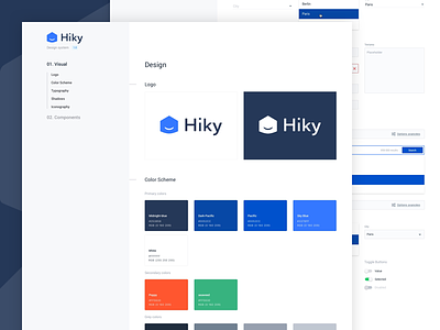 Design System atomic button colors elements form guide guidelines material navigation palette style ui