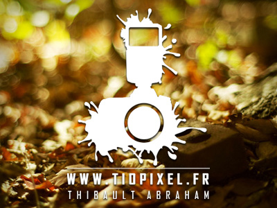 Thibault Abraham photography branding identity logo photography symbol typography