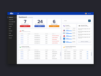 Dashboard daily design dribbble ui ux web