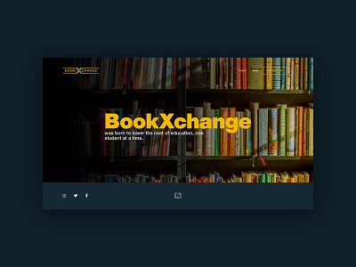 Landing Page Book store