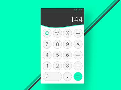 Daily UI challenge #004 calculator dailyui ui ux