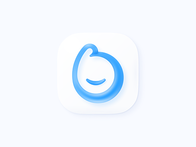 Hope this will be the last shot of all Big Sur icons ✌️ 3d app baloon big sur blue branding design icon illustration logo macos sweet icon vector