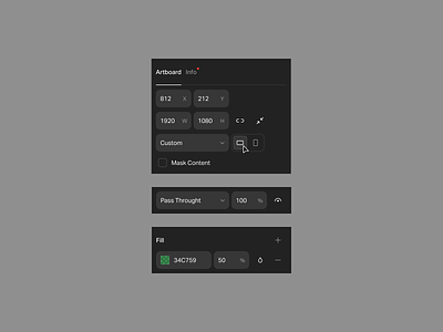 🛠 animation app artboard dark ui design design tool editor experience graphic design huseyin interface motion graphics new properties soon tool tracking ui ux vector
