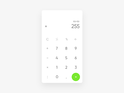 Calculator calculator daily ui mobile calculator