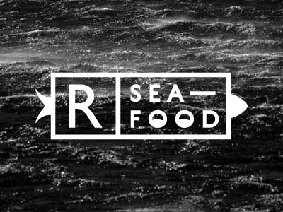 Seafood Identity fish icon identity logo sea seafood typography