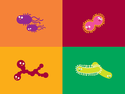 Happy Little Bacteria