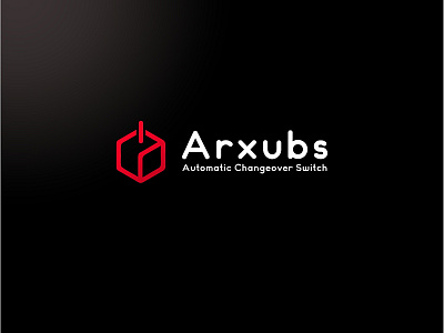 Arxurbs Automatic Changeover Switch Logo brand identity logo switch
