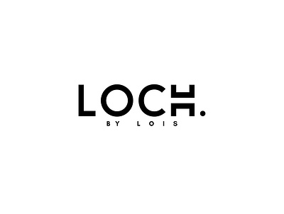 LOCH by Lois brand identity design fashion brand logo logo design typography