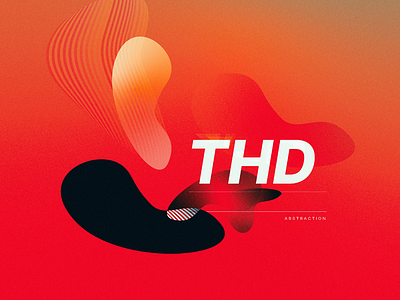 THD adobe art cover digital distortion graphic design illustrator photoshop typo