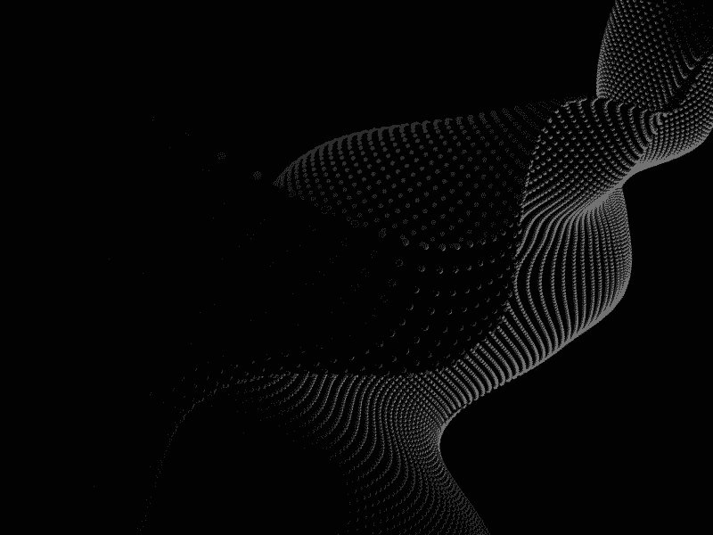 Waveform 3d adobe aftereffects animation animation 3d c4d minimal minimalist mograph motion design motiongraphics organic waveform