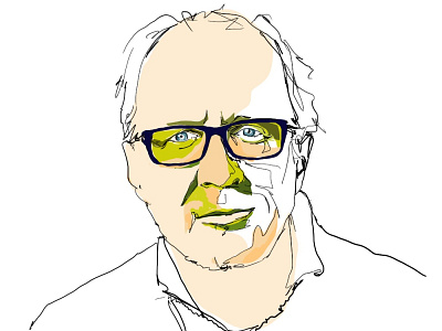 Tracy Letts drawing illustration portrait illustration tracyletts tracyletts