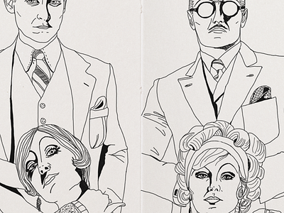 Gatsby Sketches