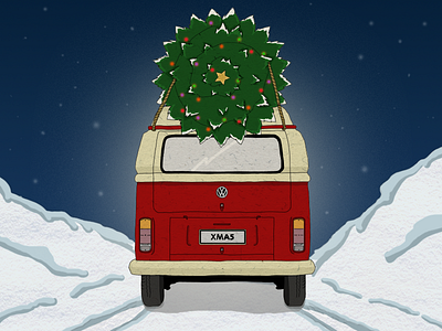Volkswagen Commercial Vehicle Illustration