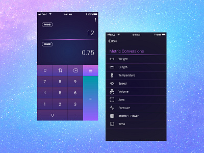 Daily UI 004 / Calculator conversion calculator daily ui 004 design ui