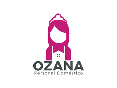 Logo Ozana brand cleaning services logo