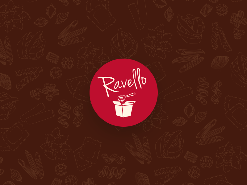 Ravello pasta to go fast food branding fast food logo branding logo design ravello italian food restaurant pasta to go pasta fast food