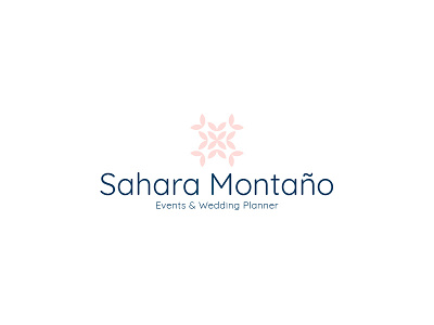 Sahara Montaño Logo & Branding events logo logo design branding logotype wedding wedding planner