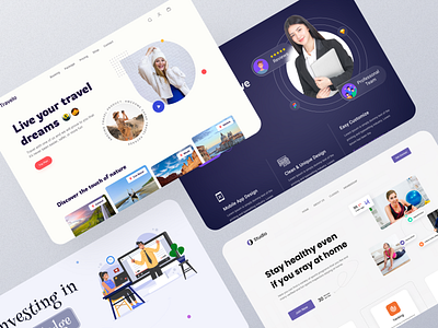 Website Header UI Design