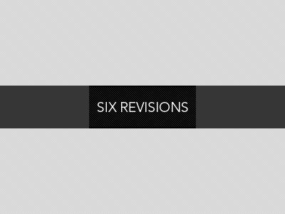 Six Revisions New Logo