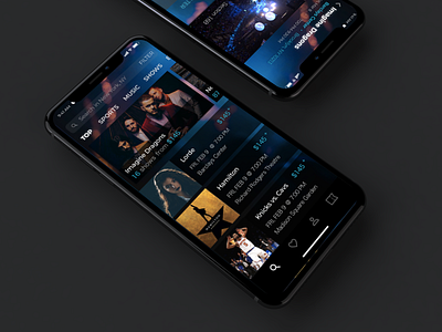 Fun ticketing app app iphone x mobile app uiux