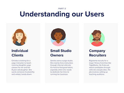 Understanding our Users - Pt. 2 user user center design user personas