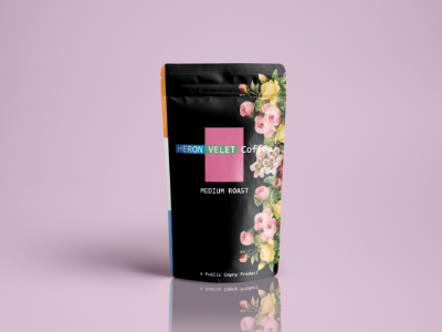 Coffee Pouch- Mock Up art direction artwork branding clean design icon illustration logo product design typography