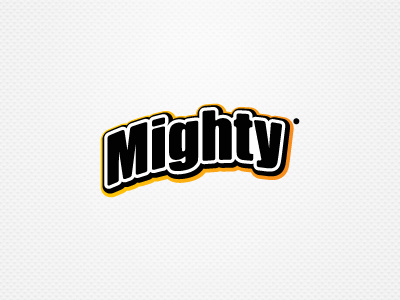 Mighty logo mark paper paper towel