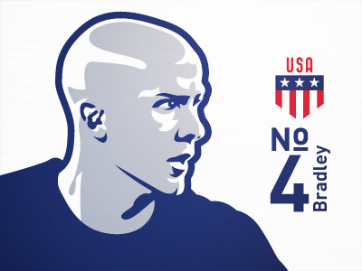 Michael Bradley No. 4 2014 brazil fifa futbol michael bradley soccer usa world cup