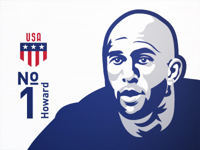 Tim Howard No. 1 2014 brazil fifa futbol soccer tim howard usa world cup