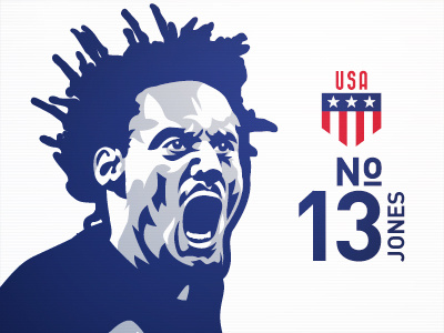 Jermaine Jones No. 13 2014 brazil fifa futbol jermaine jones soccer usa world cup