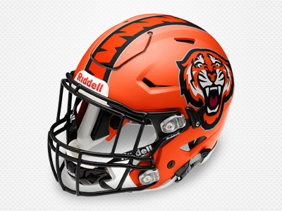 Florida Tigers Concept animal branding football helmet identity logo sports tiger