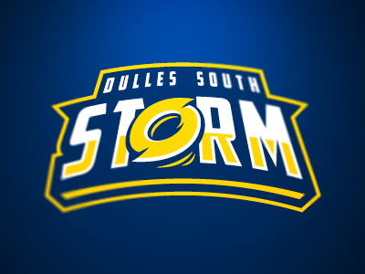 Dulles South Lacrosse Storm field lacrosse sports logo team