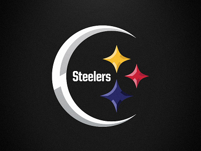 Pittsburgh Steelers Rebrand Concept brand concept football identity logo nfl pittsburgh rebrand sports steelers