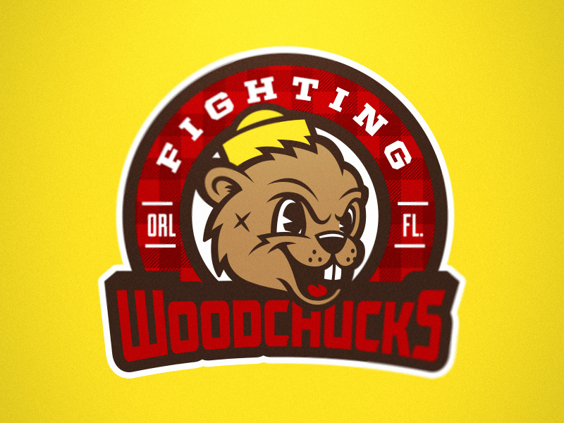 Fighting Woodchucks by Brandon Williams on Dribbble