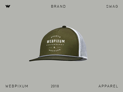 Brand Swag 🔥 apparel brand branding cap hat swag typography webpixum