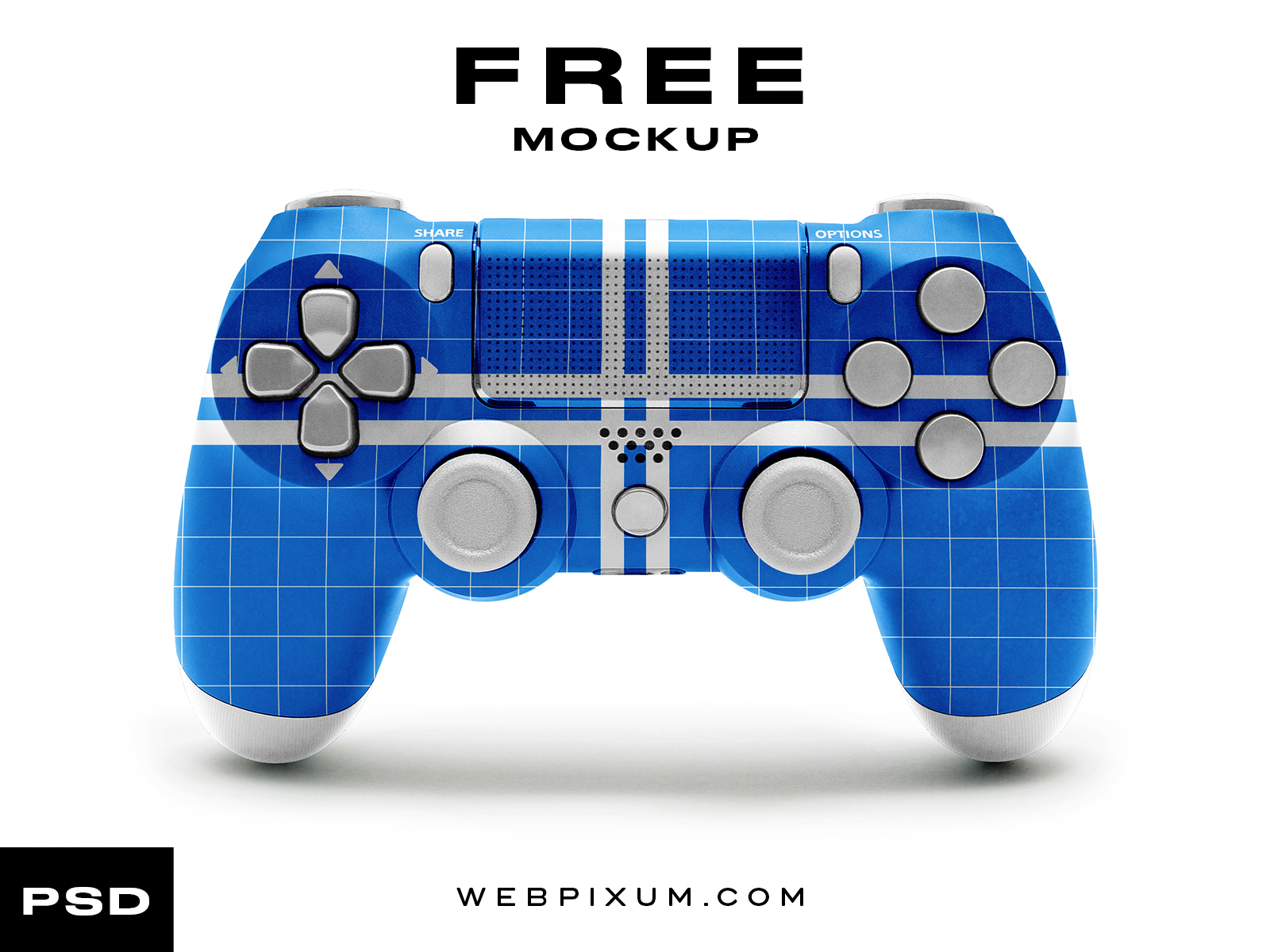 Download Free PS Controller Mockup by Brandon Williams on Dribbble