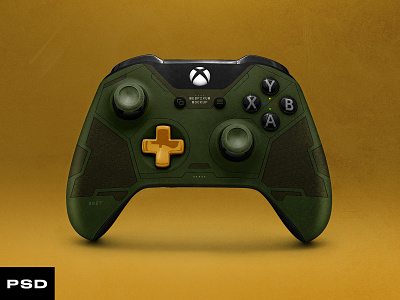 Free Xbox Controller Mockup by Brandon Williams on Dribbble