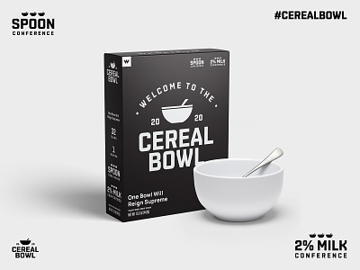 2020 Cereal Bowl cereal cereal bowl design studio designer football helmet logo milk