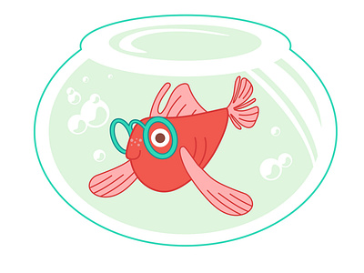 Fish charactedesign fish