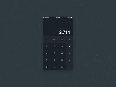 Daily UI #4 - Calculate