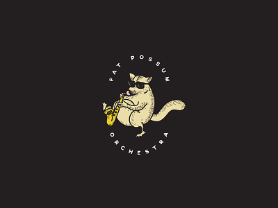 Fat Possum Orchestra / 03 australia branding fat possum orchestra jazz logo music orchestra possum reggae ska sydney visual identity