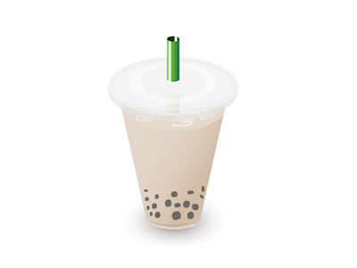 Bubble Tea graphic design