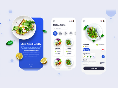 Healthy Food Mobile App